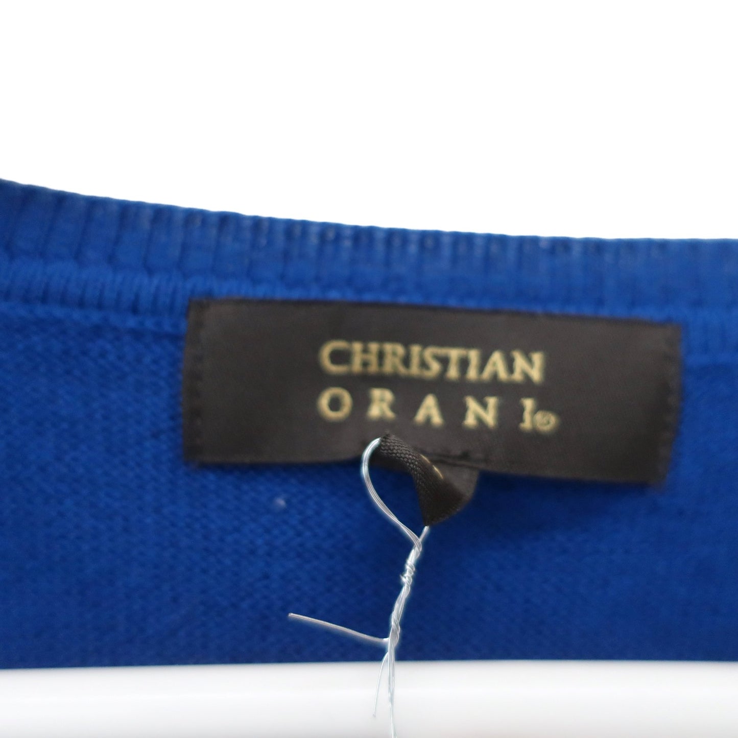CHRISTIAN ORANI セーター 青 メンズ LL B