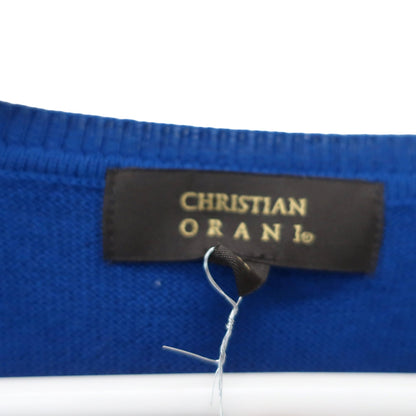 CHRISTIAN ORANI セーター 青 メンズ LL B