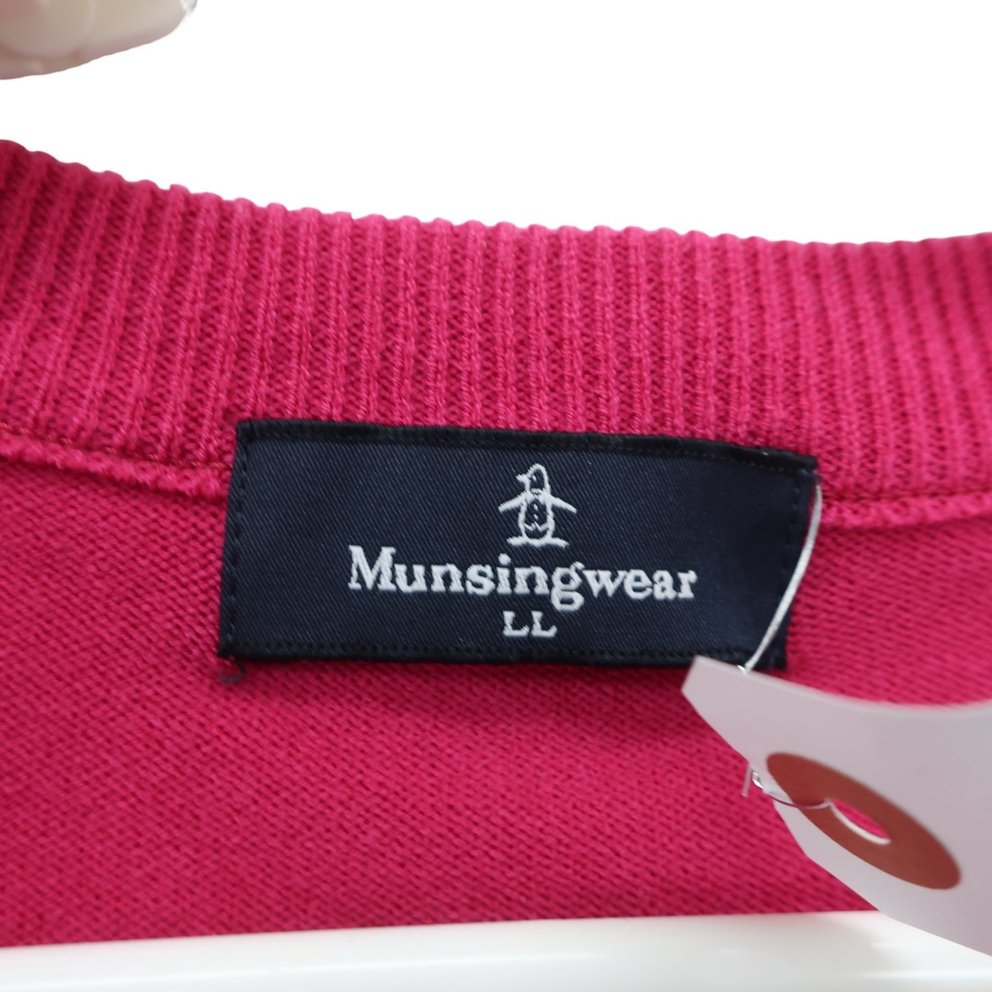 Munsingwear(マンシングウェア) ニットベスト ピンク メンズ LL B