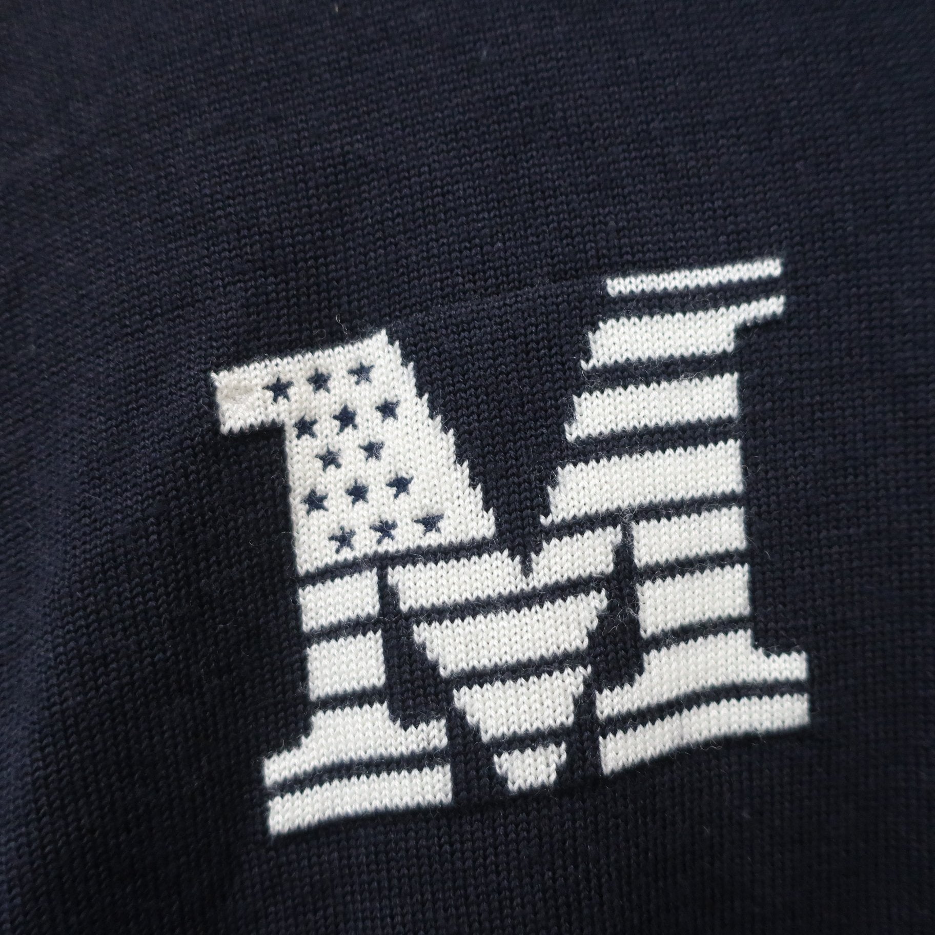 Munsingwear(マンシングウェア) ハーフジップセーター ネイビー メンズ LL A