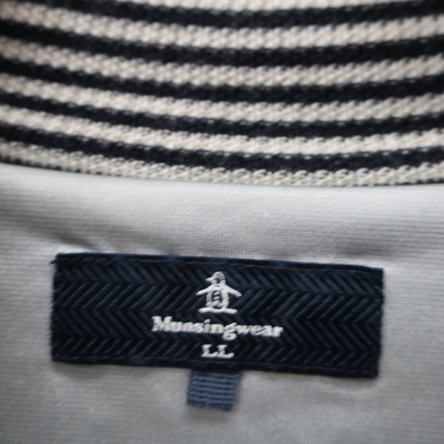 Munsingwear(マンシングウェア) ハーフジップセーター ネイビー メンズ LL A