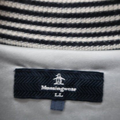 Munsingwear(マンシングウェア) ハーフジップセーター ネイビー メンズ LL A