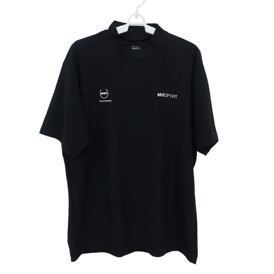 DESCENTE(デサント) 半袖モックネックシャツ ブラック メンズ XO A