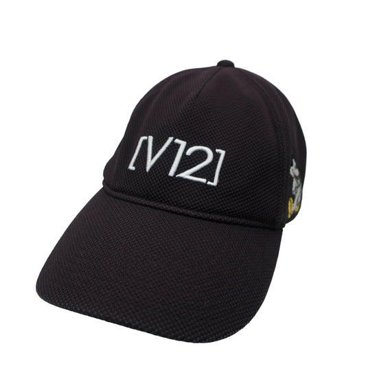 V12(ヴィトゥエルブ) キャップ ブラック メンズ フリーサイズ B
