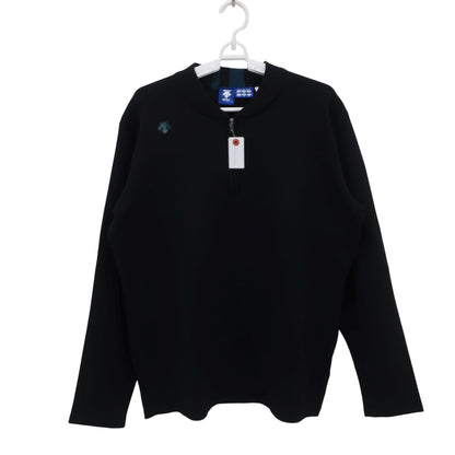 DESCENTE(デサント) ハーフジップトレーナー 黒 メンズ L A