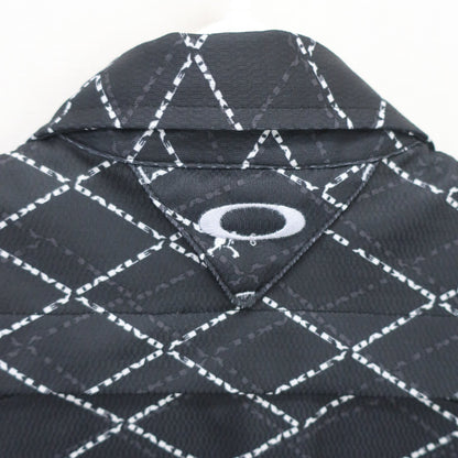 OAKLEY(オークリー) ポロシャツ 黒総柄 メンズ M A