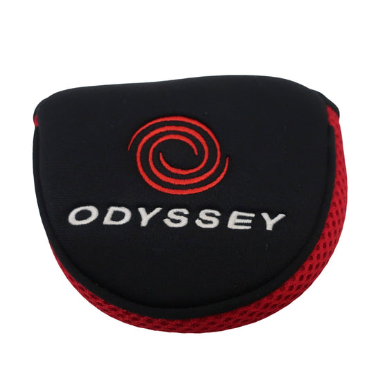 ODYSSEY1 パターカバー 黒赤 マレット型 A