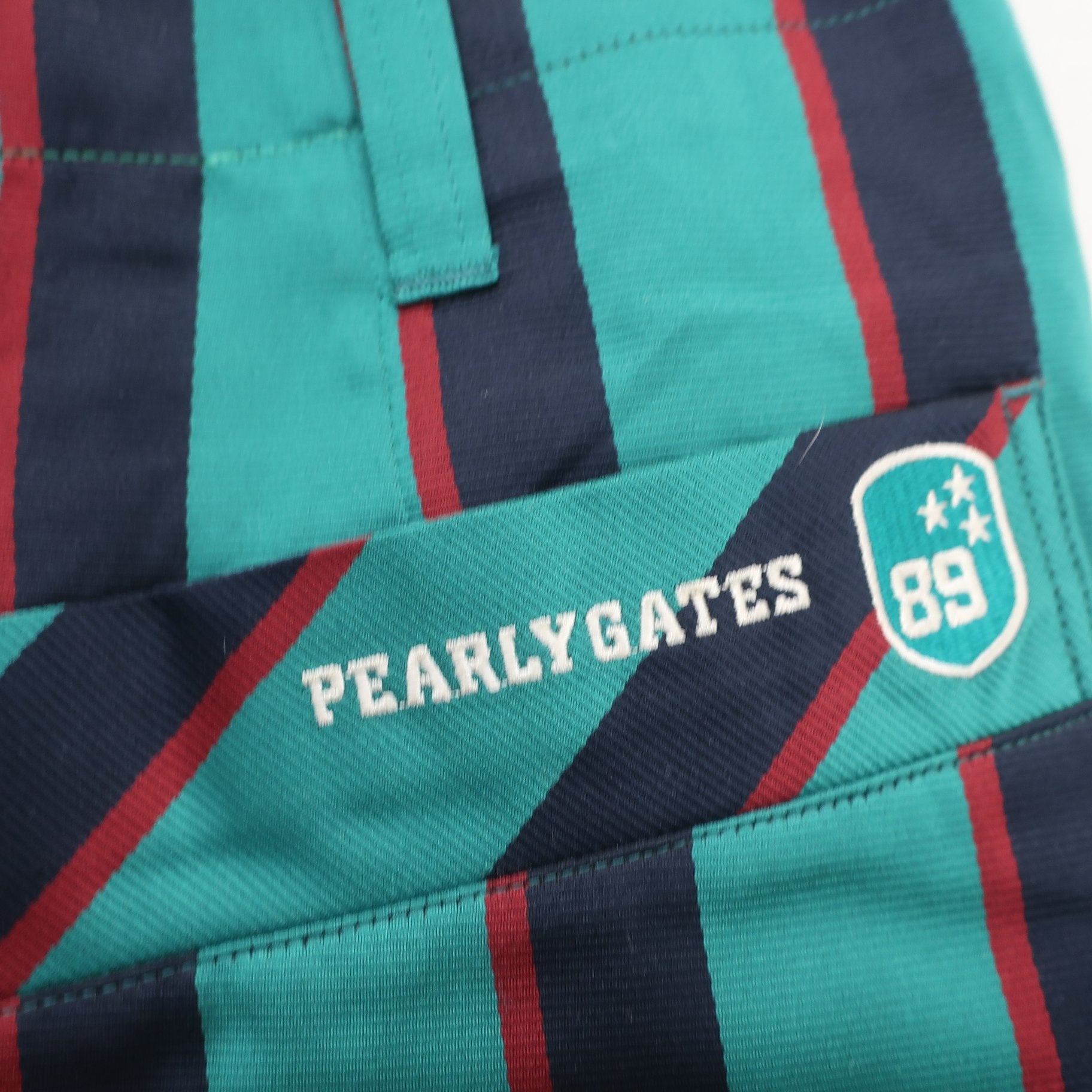 PEARLY GATES(パーリーゲイツ) スカート 緑ストライプ レディース 0 055-234943 B