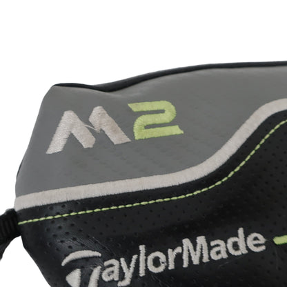 TaylorMade1 ヘッドカバー2点セット 黒グレー UT用 A