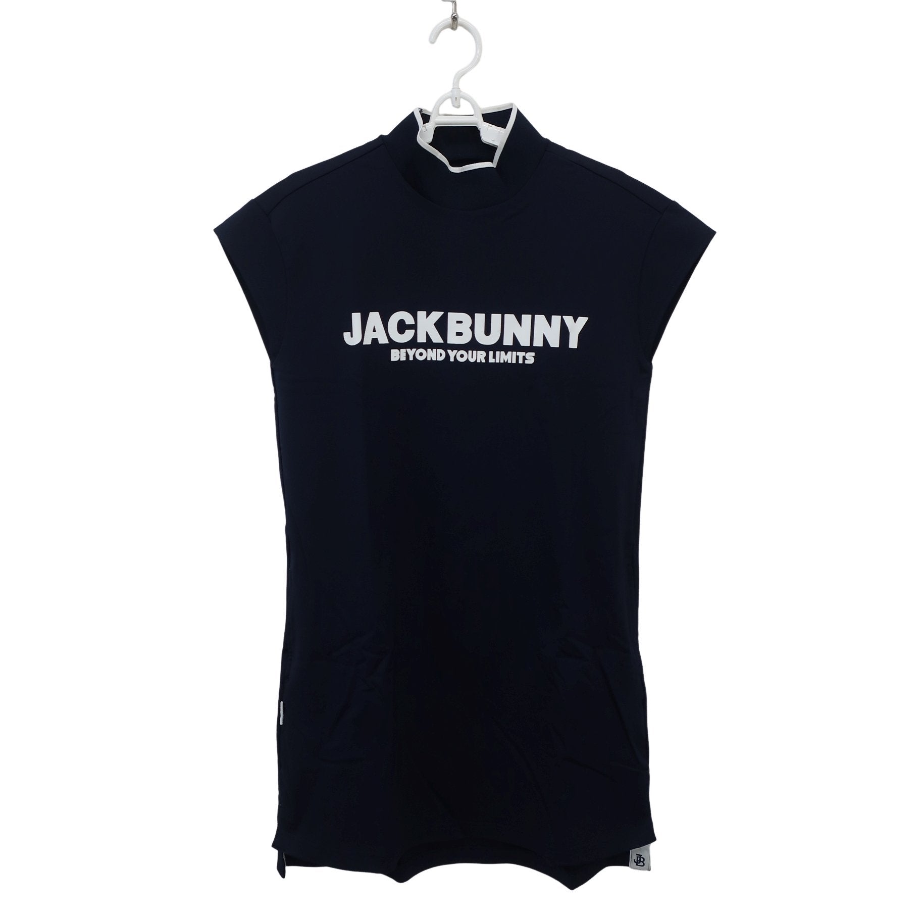 Jack Bunny(ジャックバニー) モックネックワンピース ネイビー レディース 1 263-2124308 A