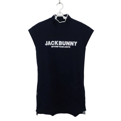 Jack Bunny(ジャックバニー) モックネックワンピース ネイビー レディース 1 263-2124308 A