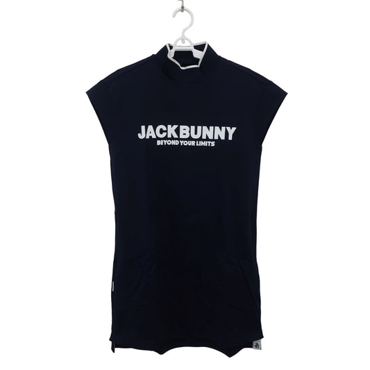 Jack Bunny(ジャックバニー) モックネックワンピース ネイビー レディース 1 263-2124308 A