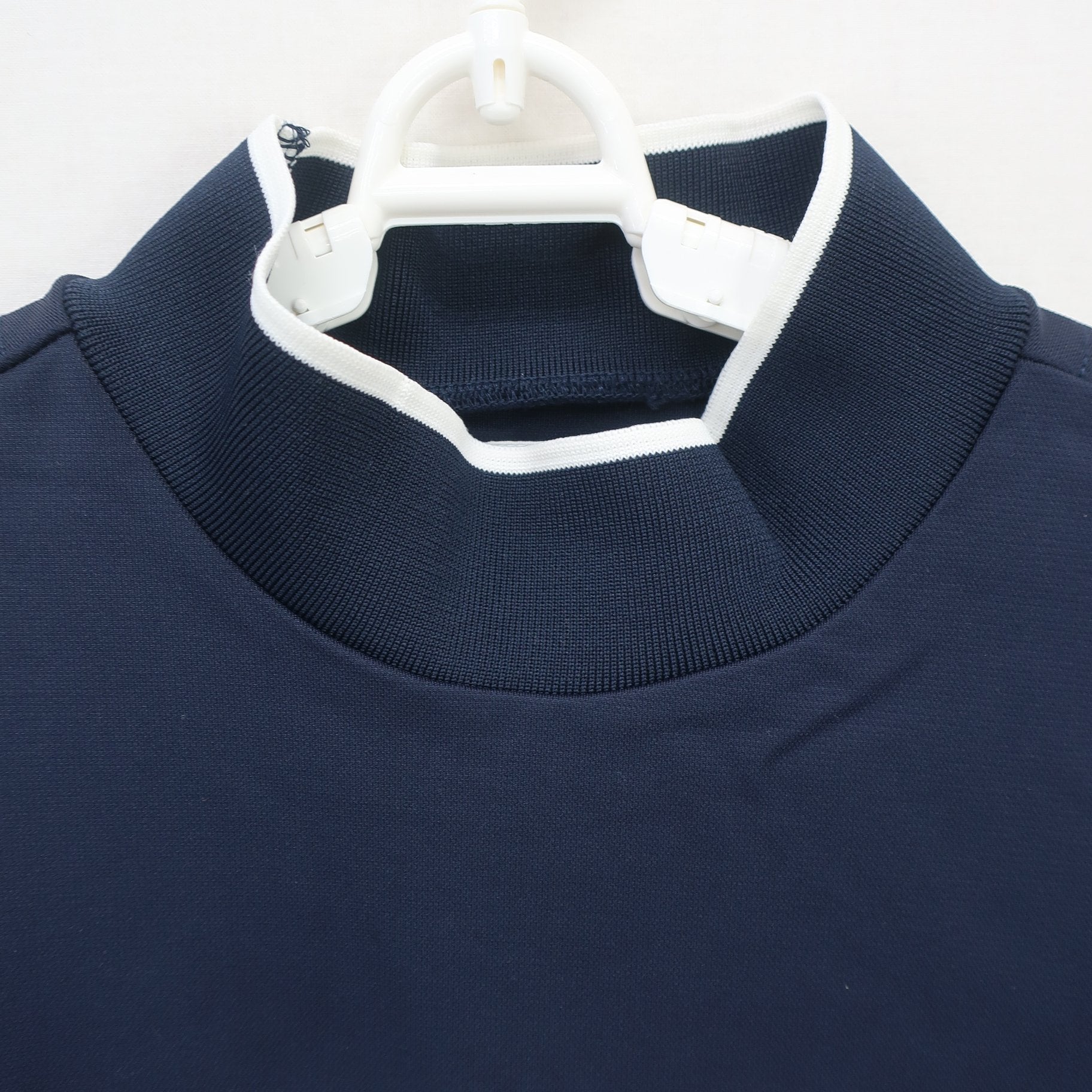 Jack Bunny(ジャックバニー) モックネックワンピース ネイビー レディース 1 263-2124308 A