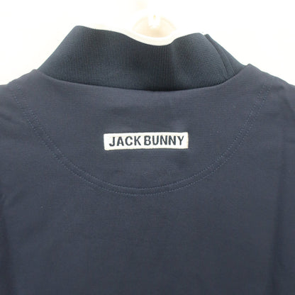 Jack Bunny(ジャックバニー) モックネックワンピース ネイビー レディース 1 263-2124308 A