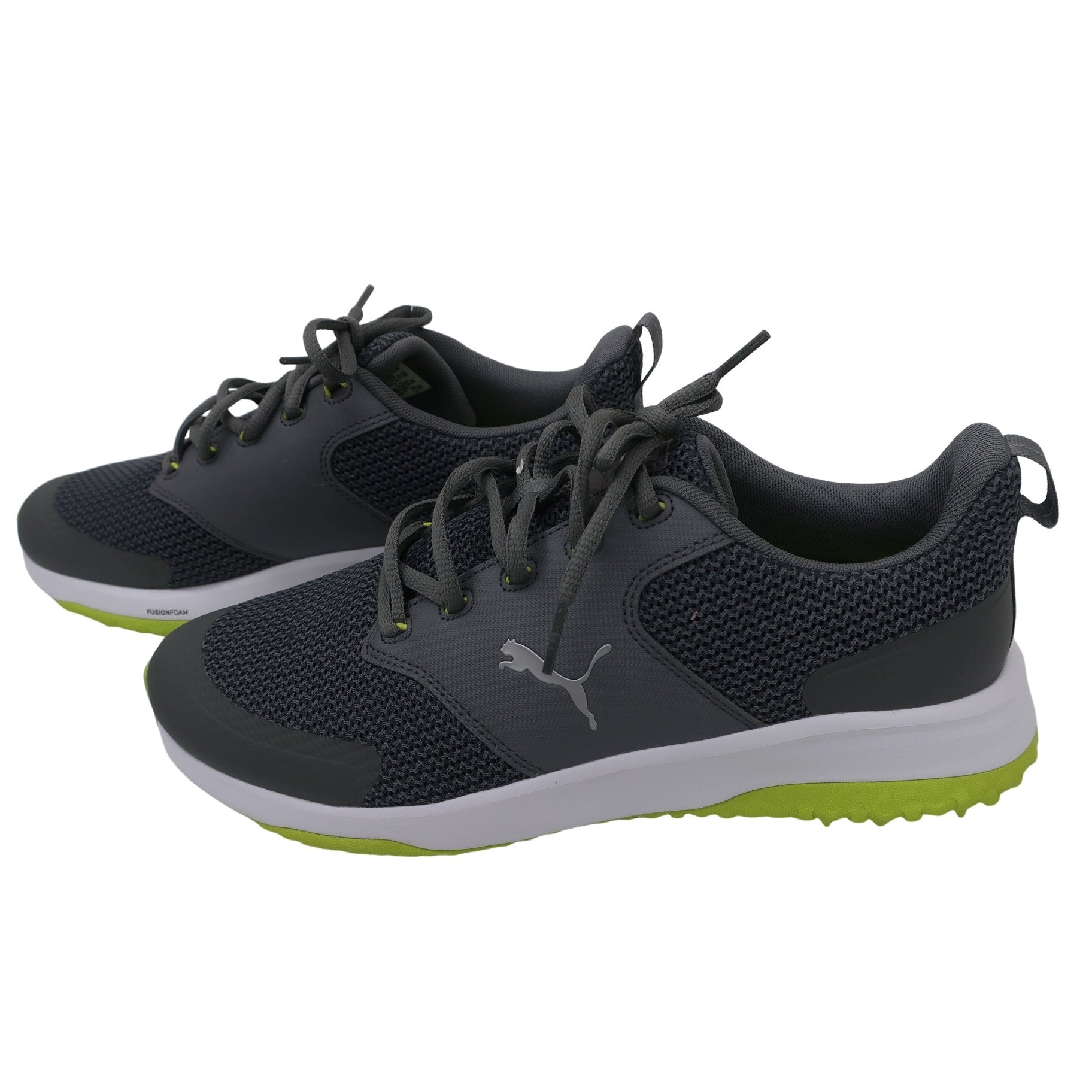 PUMA GOLF(プーマゴルフ) グリップフュージョンスポーツスパイクゴルフシューズ グレー メンズ 26.5cm 194542-05 S