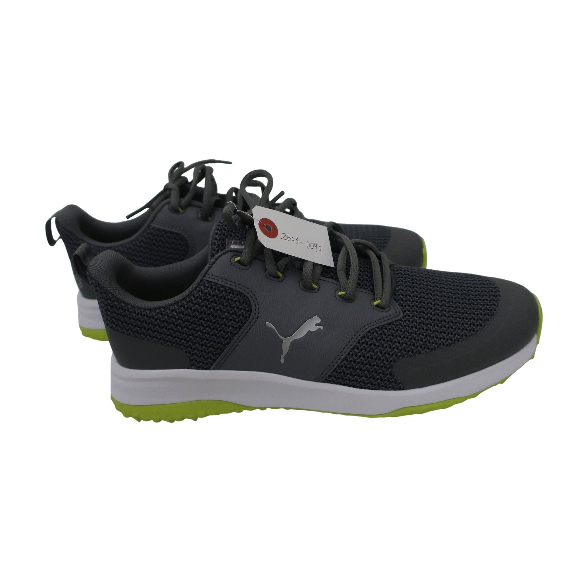 PUMA GOLF(プーマゴルフ) グリップフュージョンスポーツスパイクゴルフシューズ グレー メンズ 26.5cm 194542-05 S