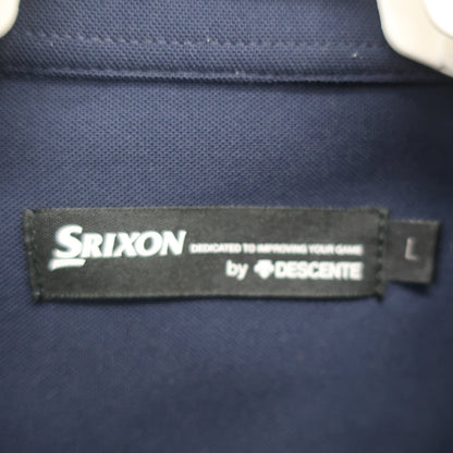 SRIXON(スリクソン) ポロシャツ ネイビー メンズ L A