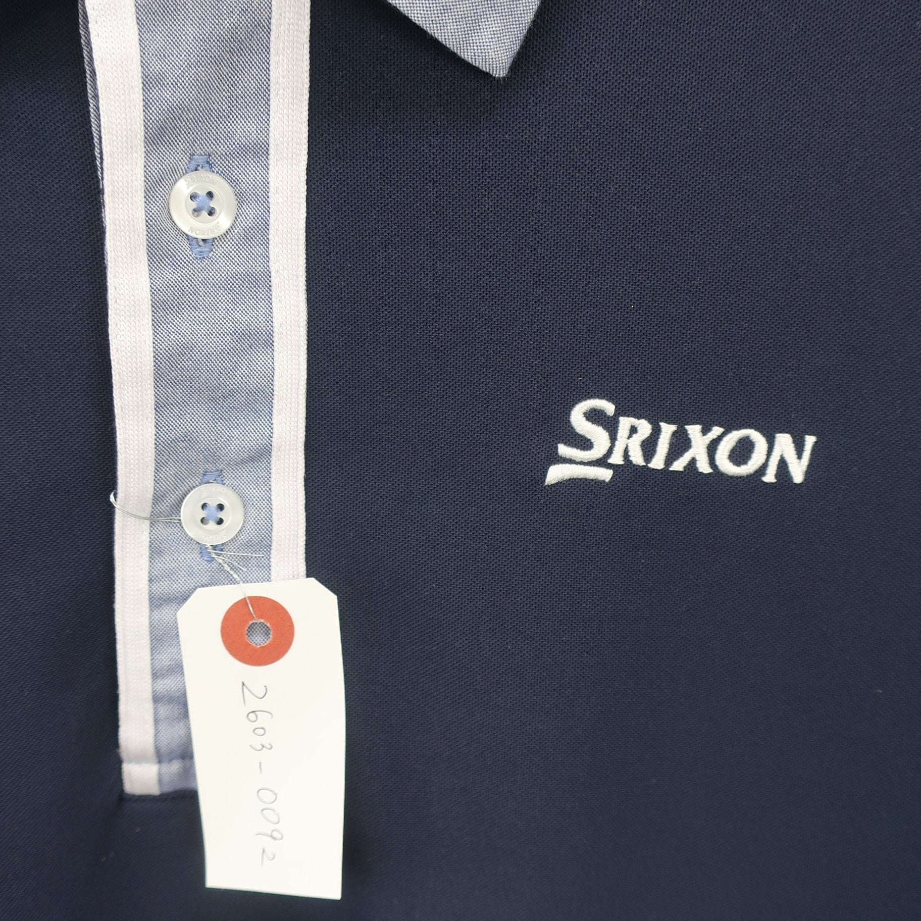 SRIXON(スリクソン) ポロシャツ ネイビー メンズ L A