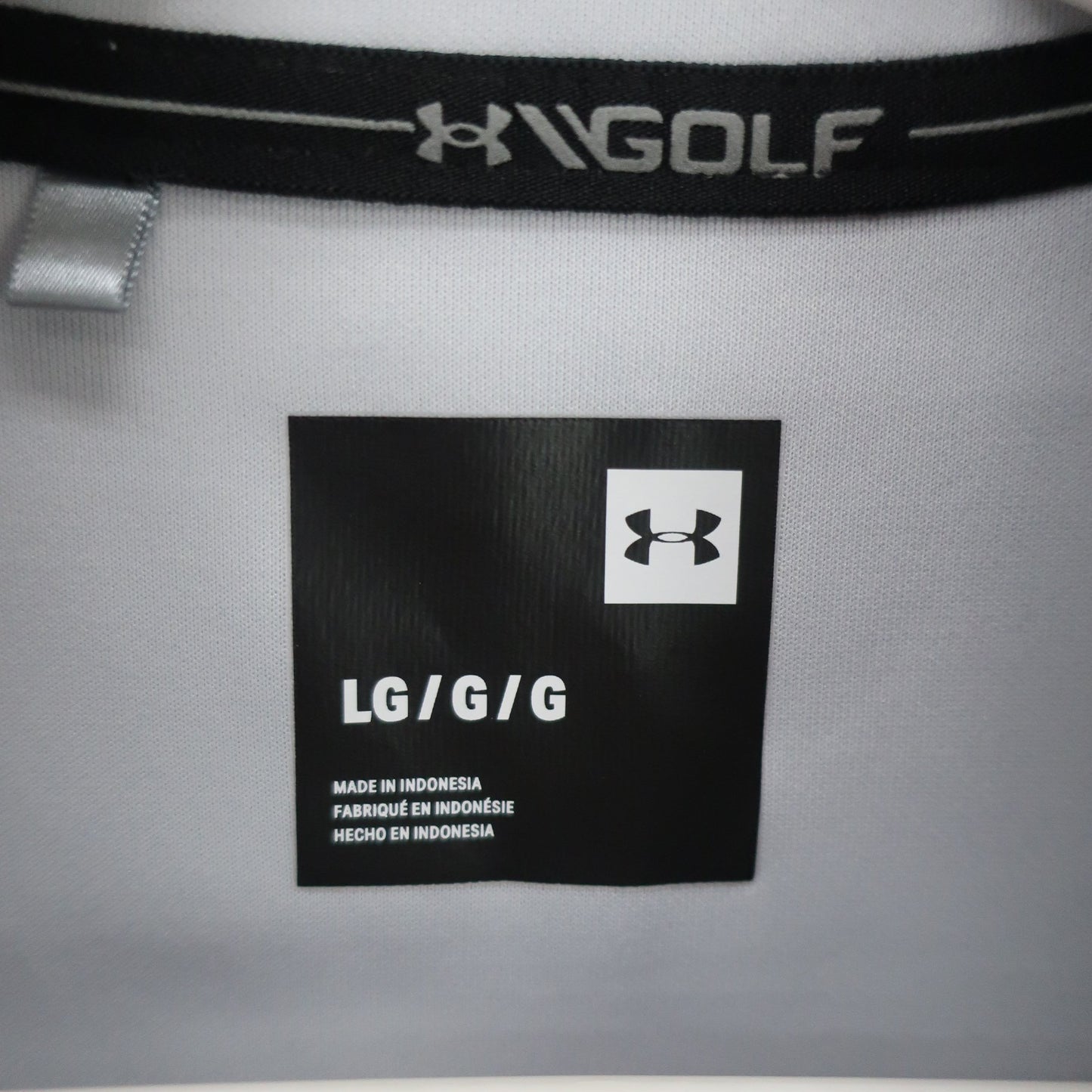 UNDER ARMOUR(アンダーアーマー) ハーフジップジャケット 白グレー メンズ LG A
