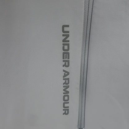 UNDER ARMOUR(アンダーアーマー) ハーフジップジャケット 白グレー メンズ LG A
