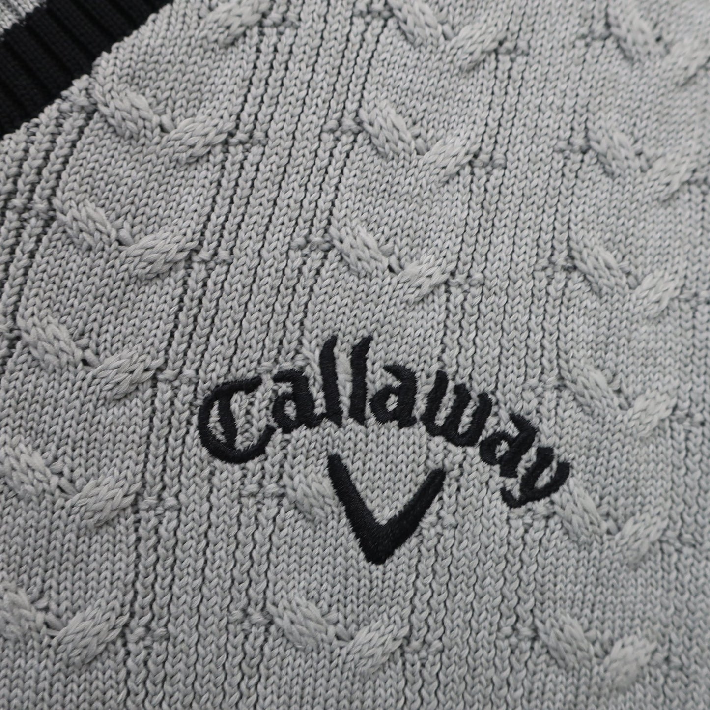 Callaway(キャロウェイ) ニットベスト グレー メンズ L 241-0219500 A