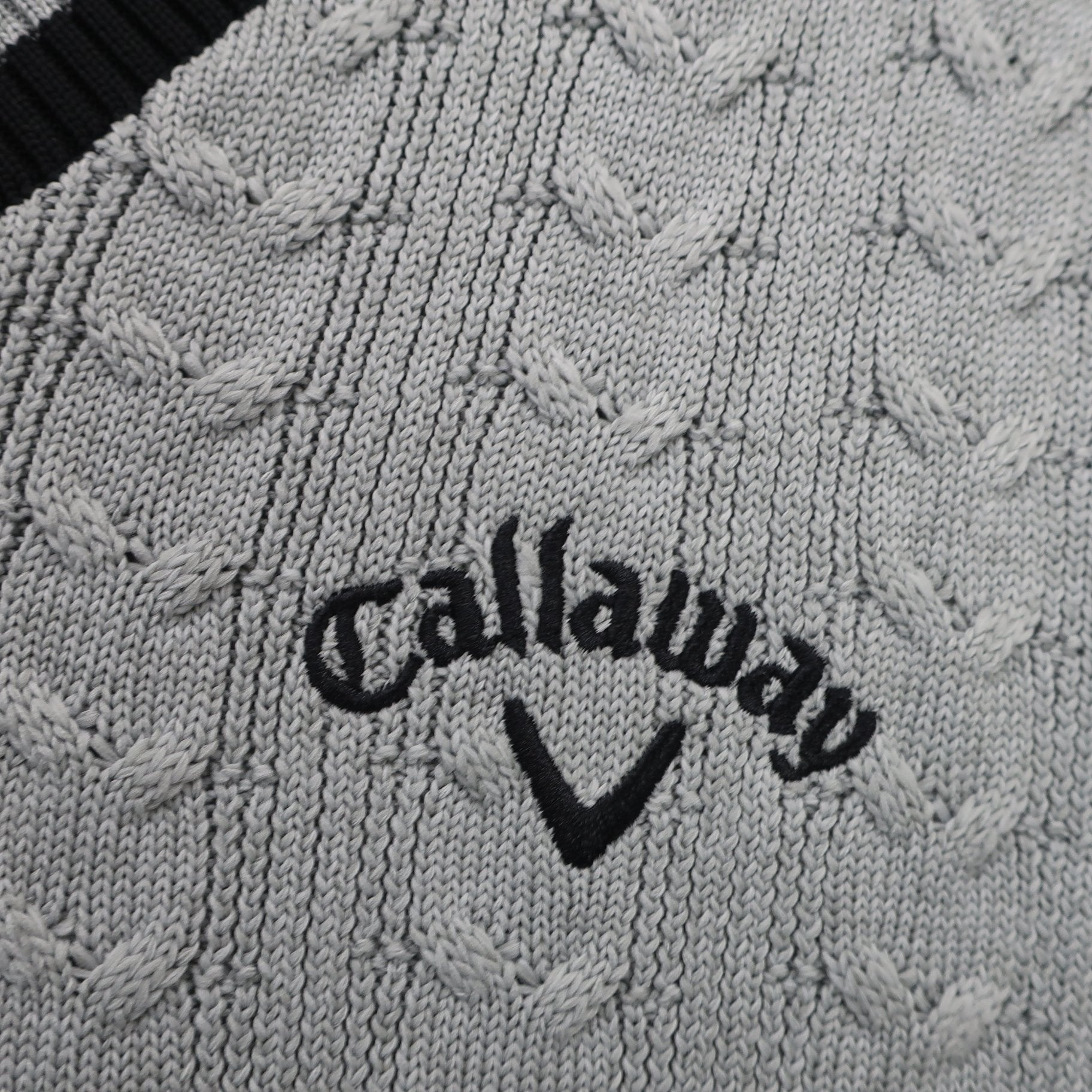 Callaway(キャロウェイ) ニットベスト グレー メンズ L 241-0219500 A