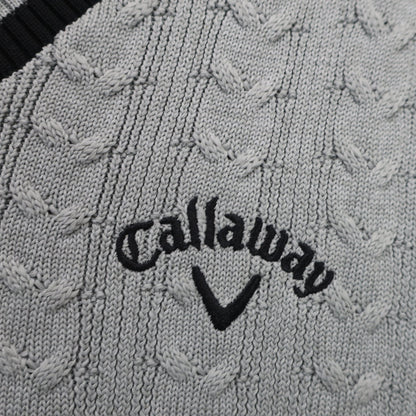 Callaway(キャロウェイ) ニットベスト グレー メンズ L 241-0219500 A