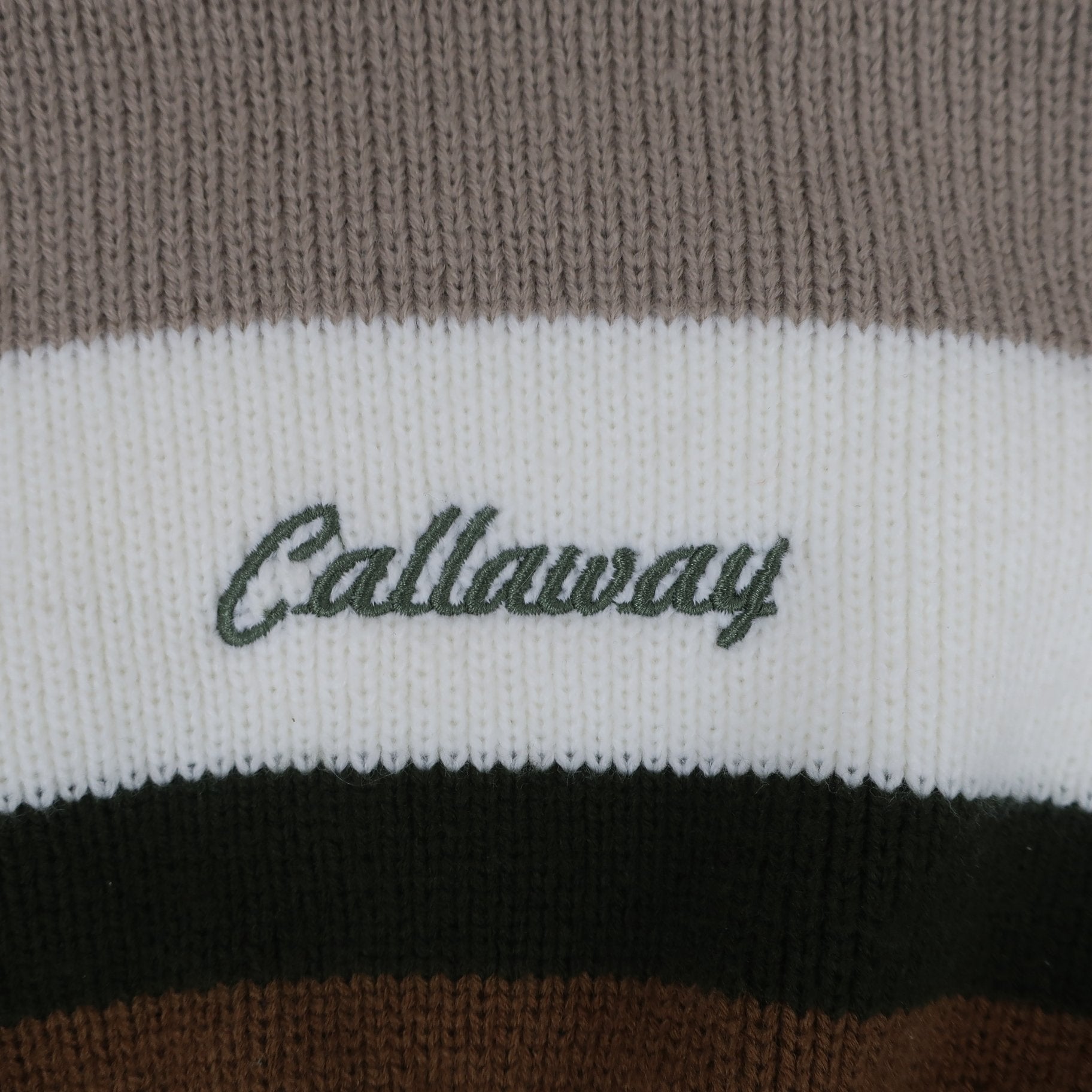 Callaway1 ニットアイアンカバー ベージュカーキ系 フリーサイズ A