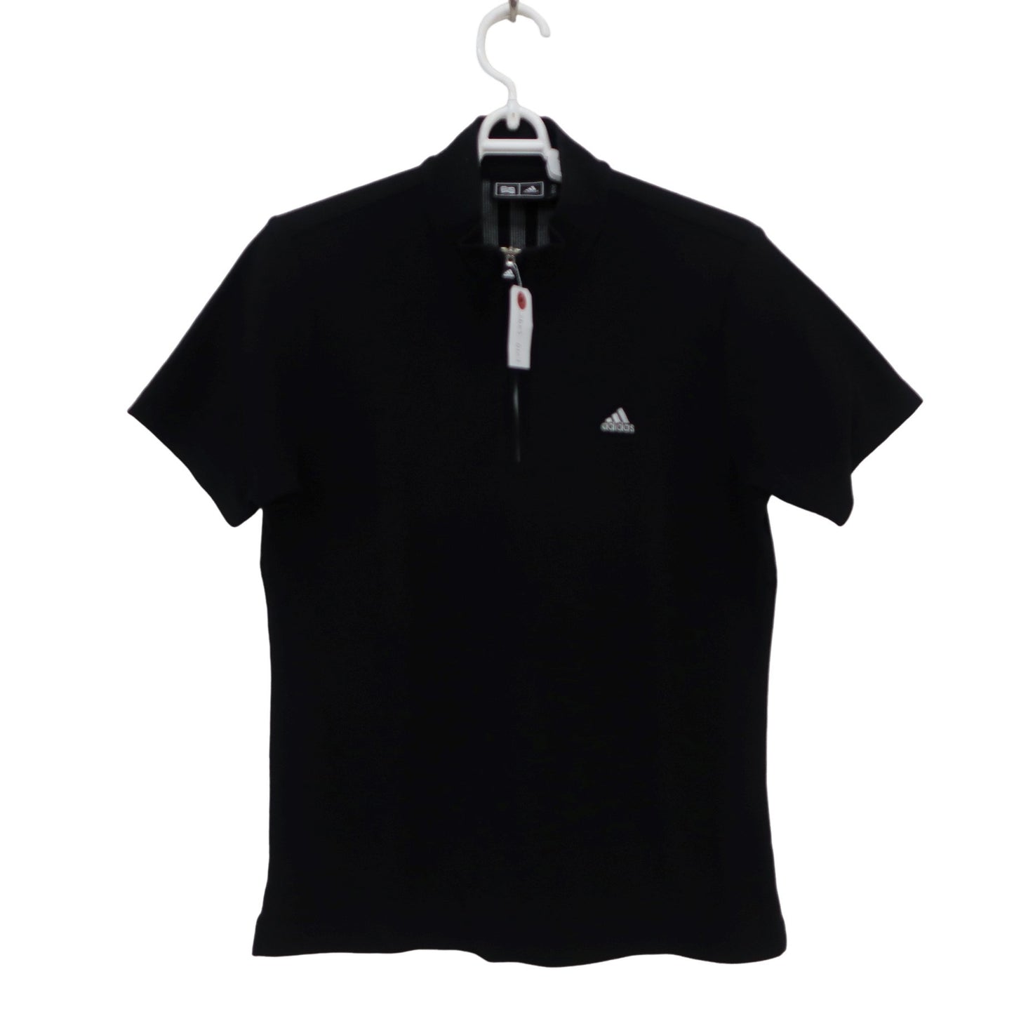 adidas(アディダス) ハーフジップシャツ 黒 レディース OT/XG B