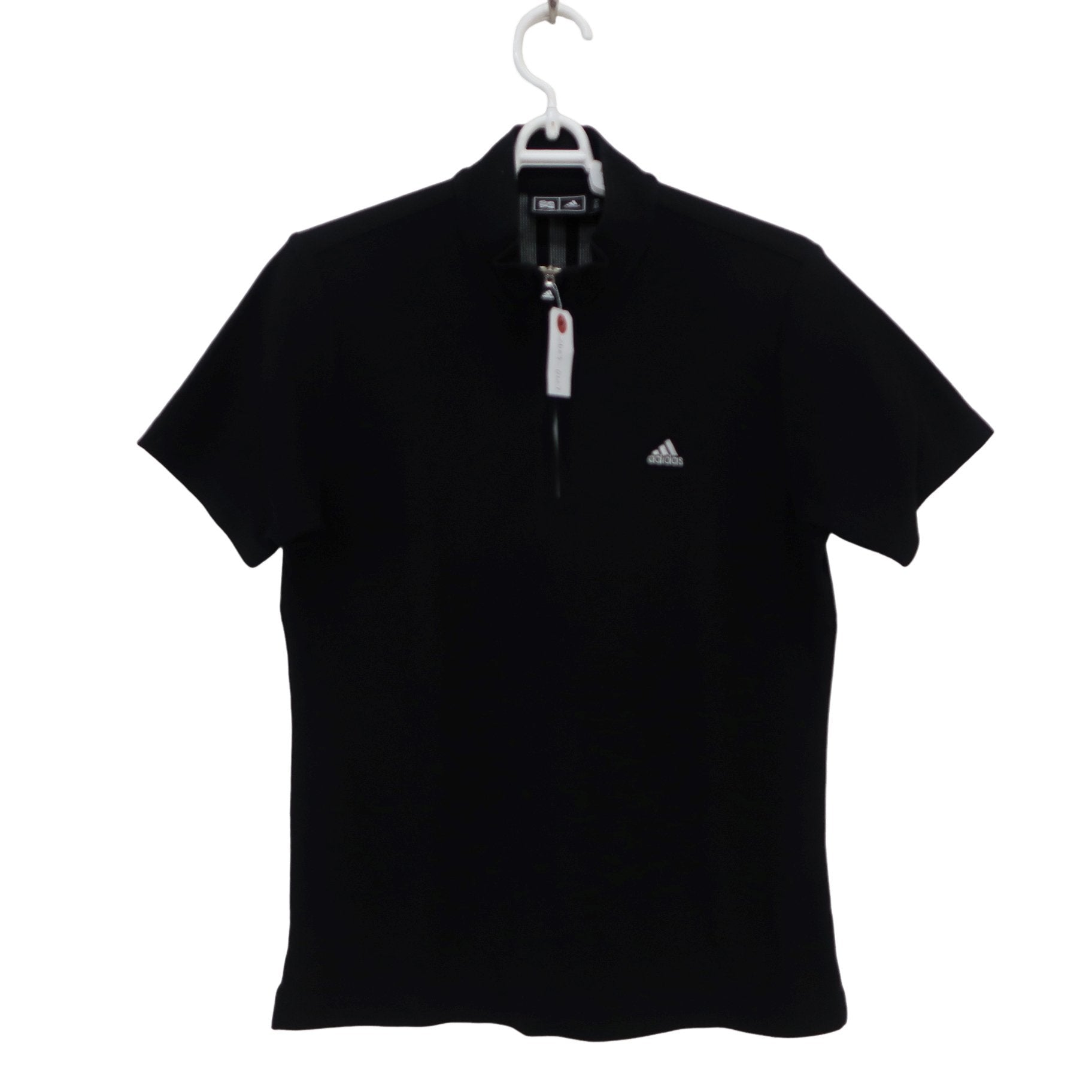 adidas(アディダス) ハーフジップシャツ 黒 レディース OT/XG B