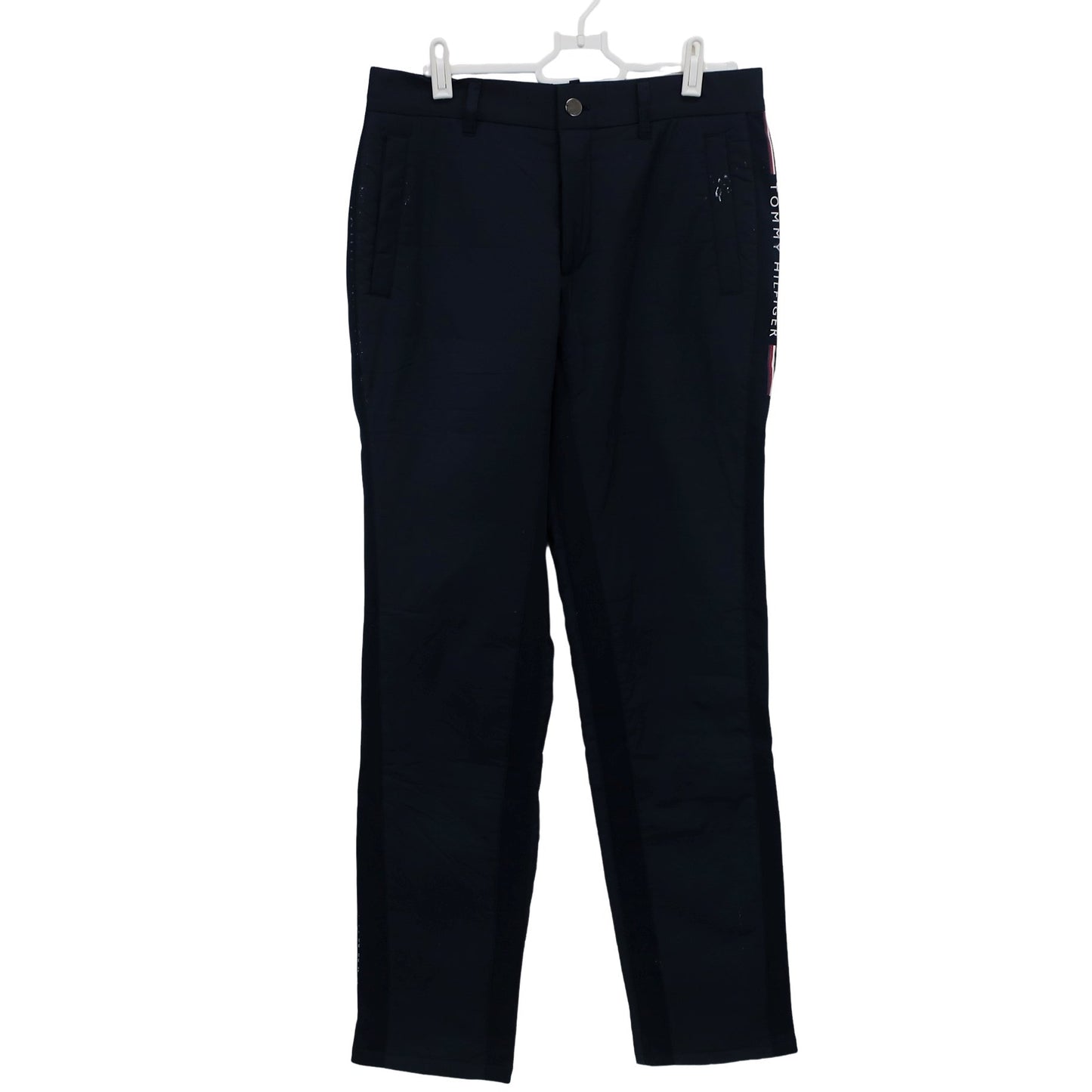 TOMMY HILFIGER GOLF1 ナイロンパンツ ネイビー レディース L B