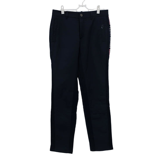 TOMMY HILFIGER GOLF1 ナイロンパンツ ネイビー レディース L B