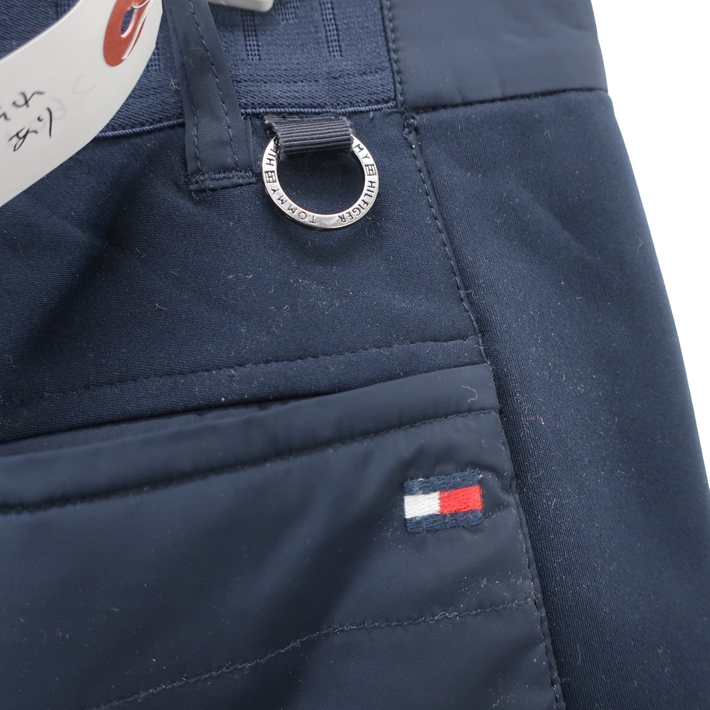 TOMMY HILFIGER GOLF1 ナイロンパンツ ネイビー レディース L B