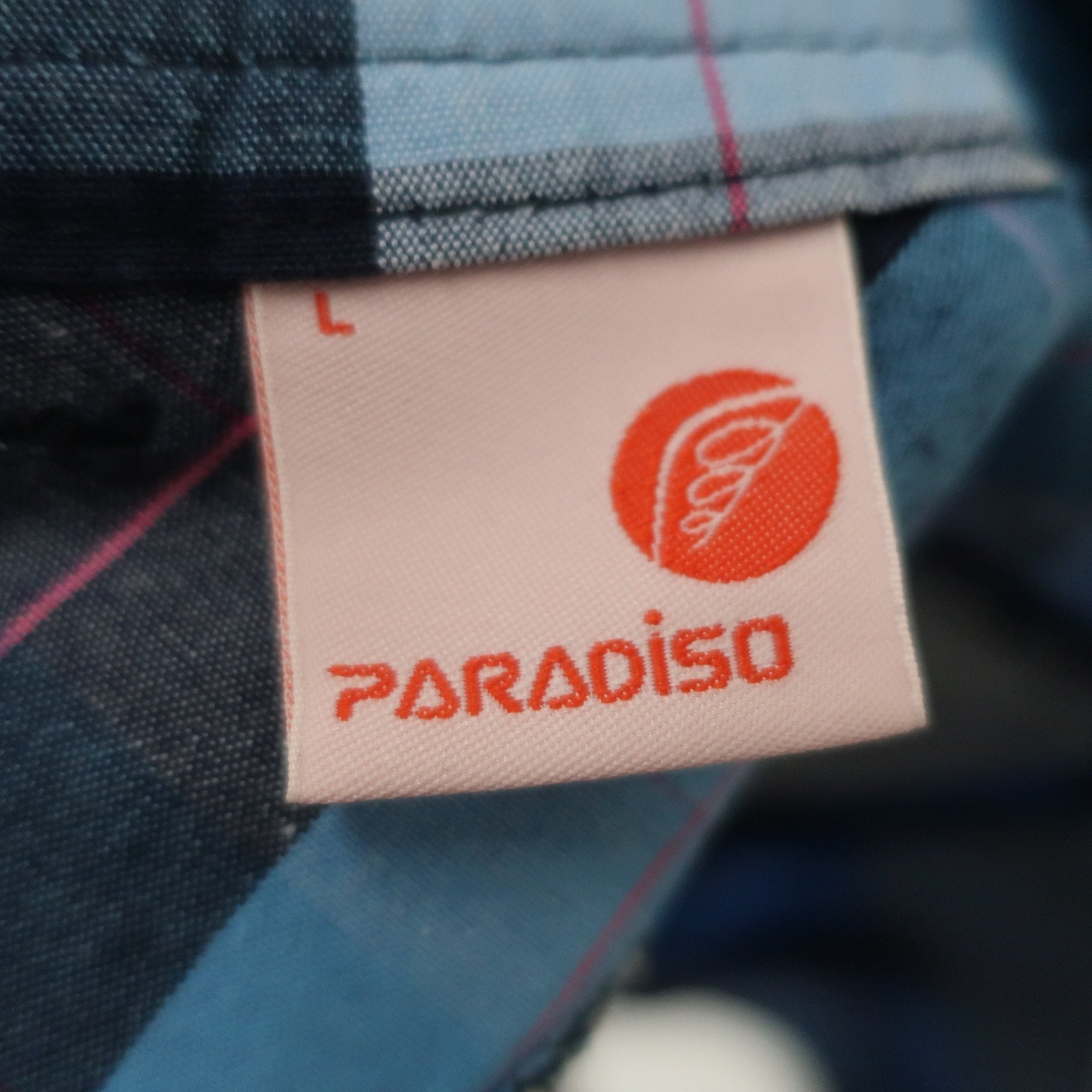 PARADISO(パラディーゾ) スカート 青チェック レディース L B