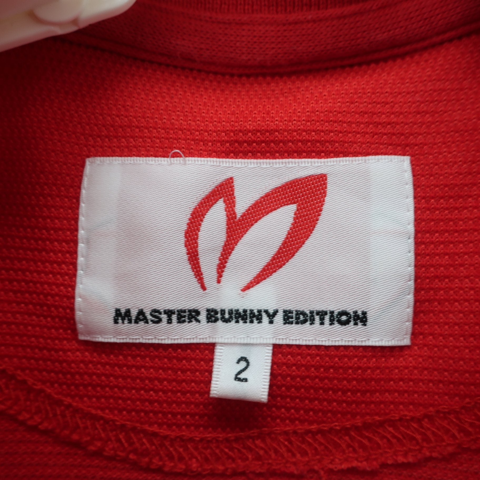 MASTER BUNNY EDITION(マスターバニーエディション) ポロシャツ 赤 レディース 2 159-6260754 B