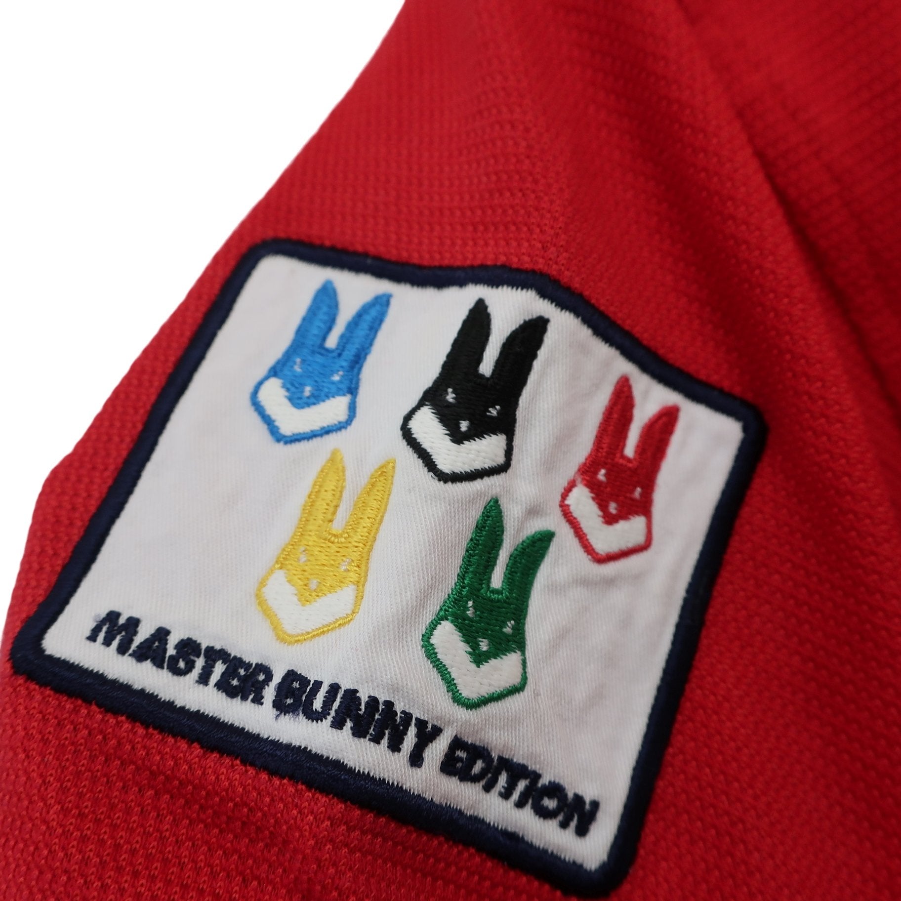 MASTER BUNNY EDITION(マスターバニーエディション) ポロシャツ 赤 レディース 2 159-6260754 B