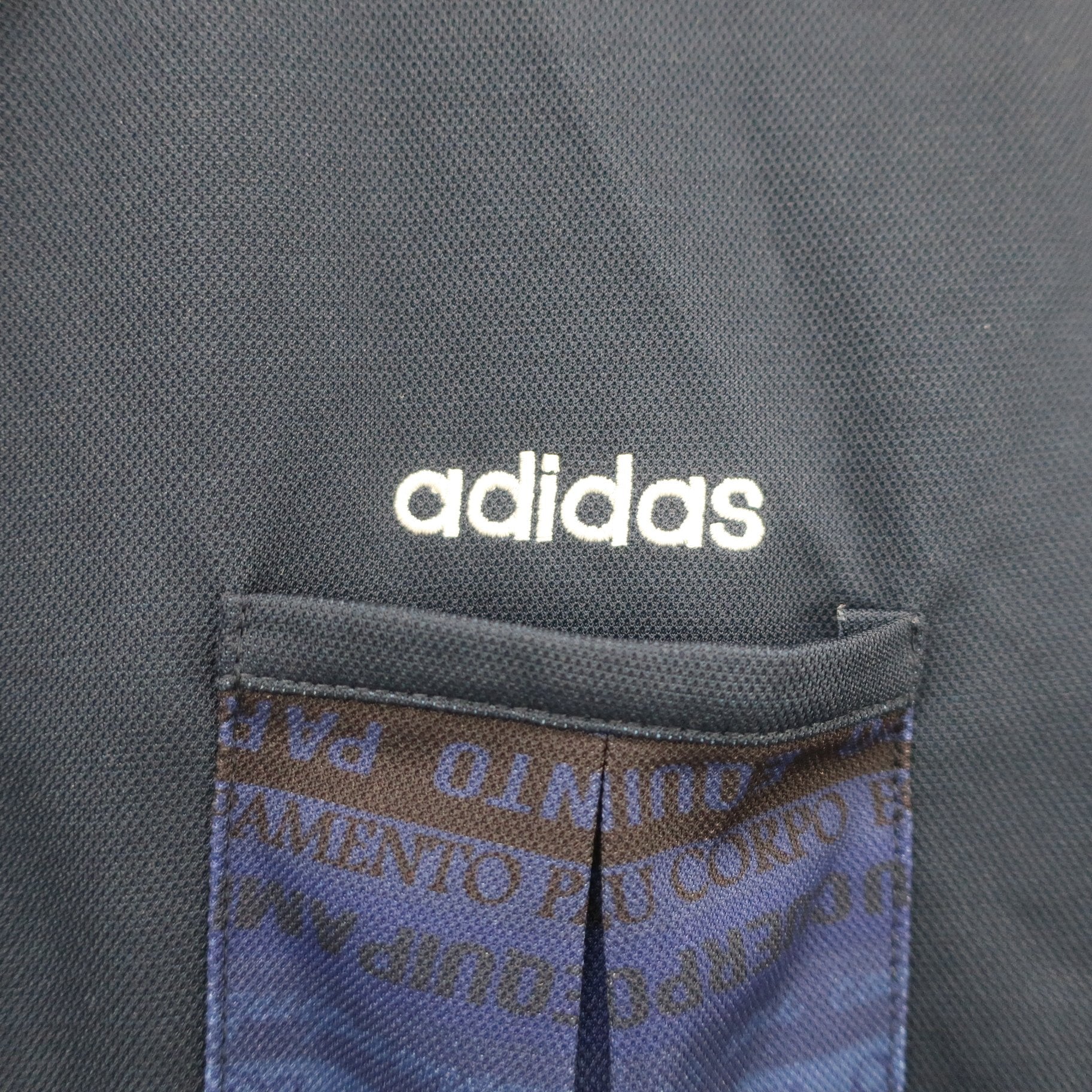 adidas(アディダス) ポロシャツ ネイビー レディース L A