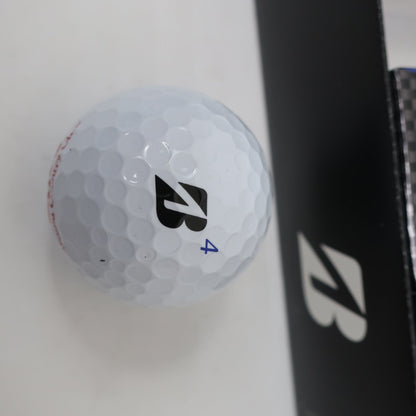 BRIDGESTONE GOLF(ブリヂストンゴルフ) ゴルフボール ホワイト 1ダース TOUR B XS 2024年モデル N