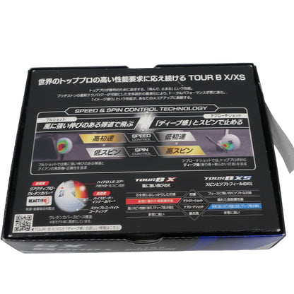 BRIDGESTONE GOLF(ブリヂストンゴルフ) ゴルフボール ホワイト 1ダース TOUR B XS 2024年モデル N