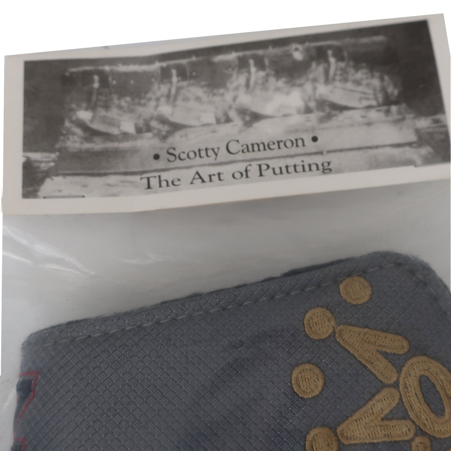 SCOTTY CAMERON1 パターカバー グレー ピン型 N