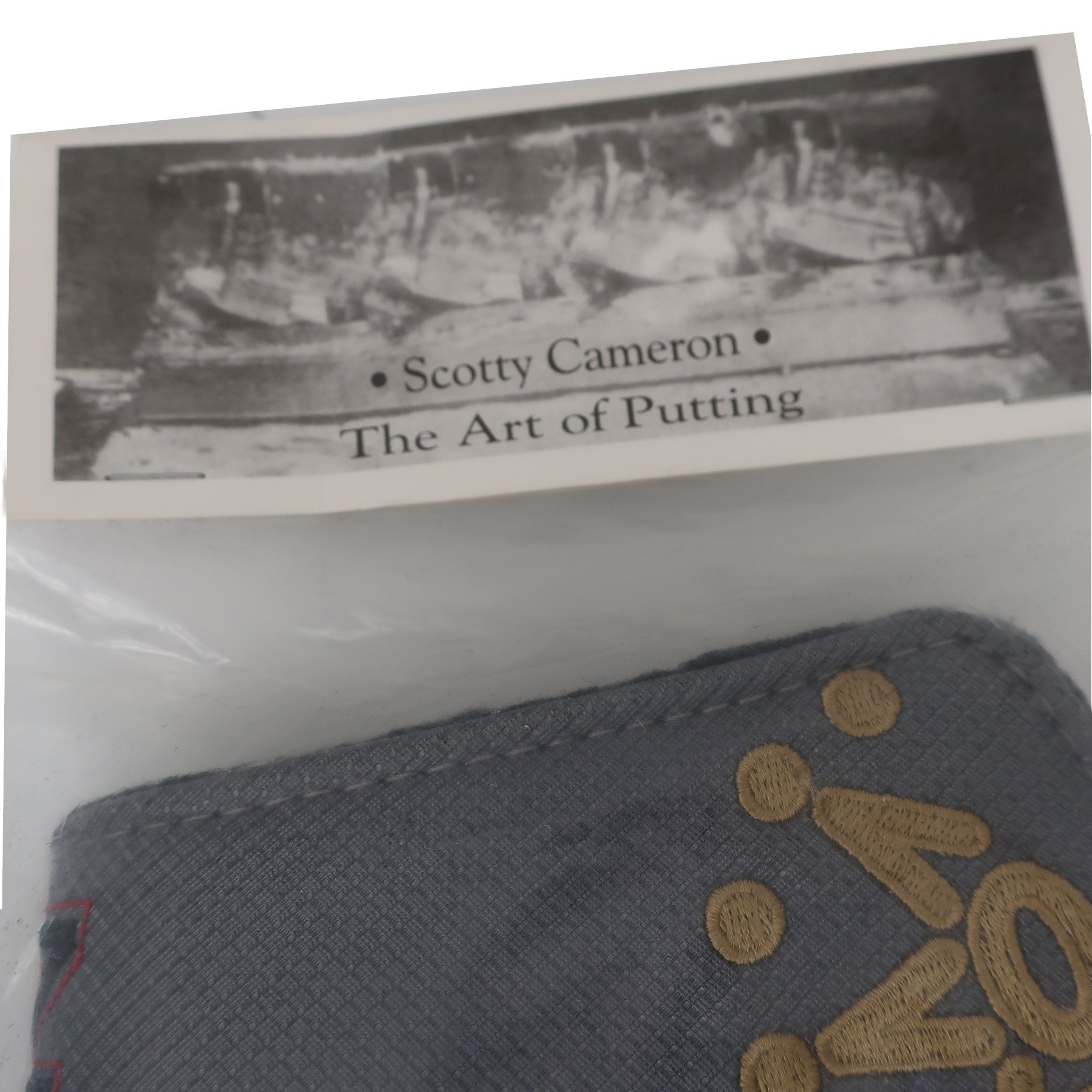 SCOTTY CAMERON1 パターカバー グレー ピン型 N