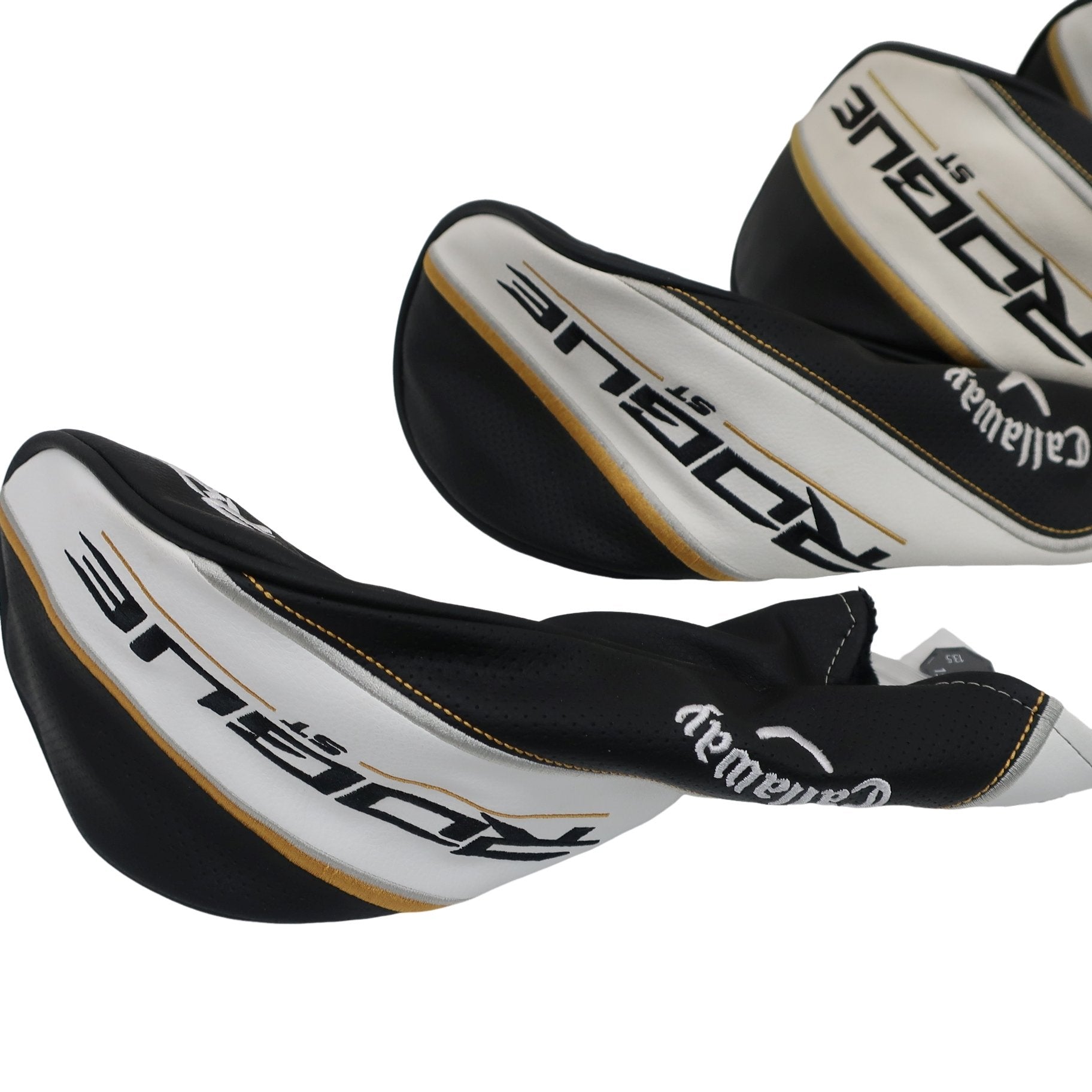 Callaway1 ヘッドカバー4点セット 黒白 FW用 B