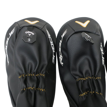 Callaway1 ヘッドカバー4点セット 黒白 FW用 B