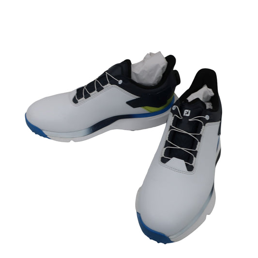 FOOTJOY(フットジョイ) ダイヤル式スパイクレスゴルフシューズ 白ネイビー メンズ 26.0cm 56933J S