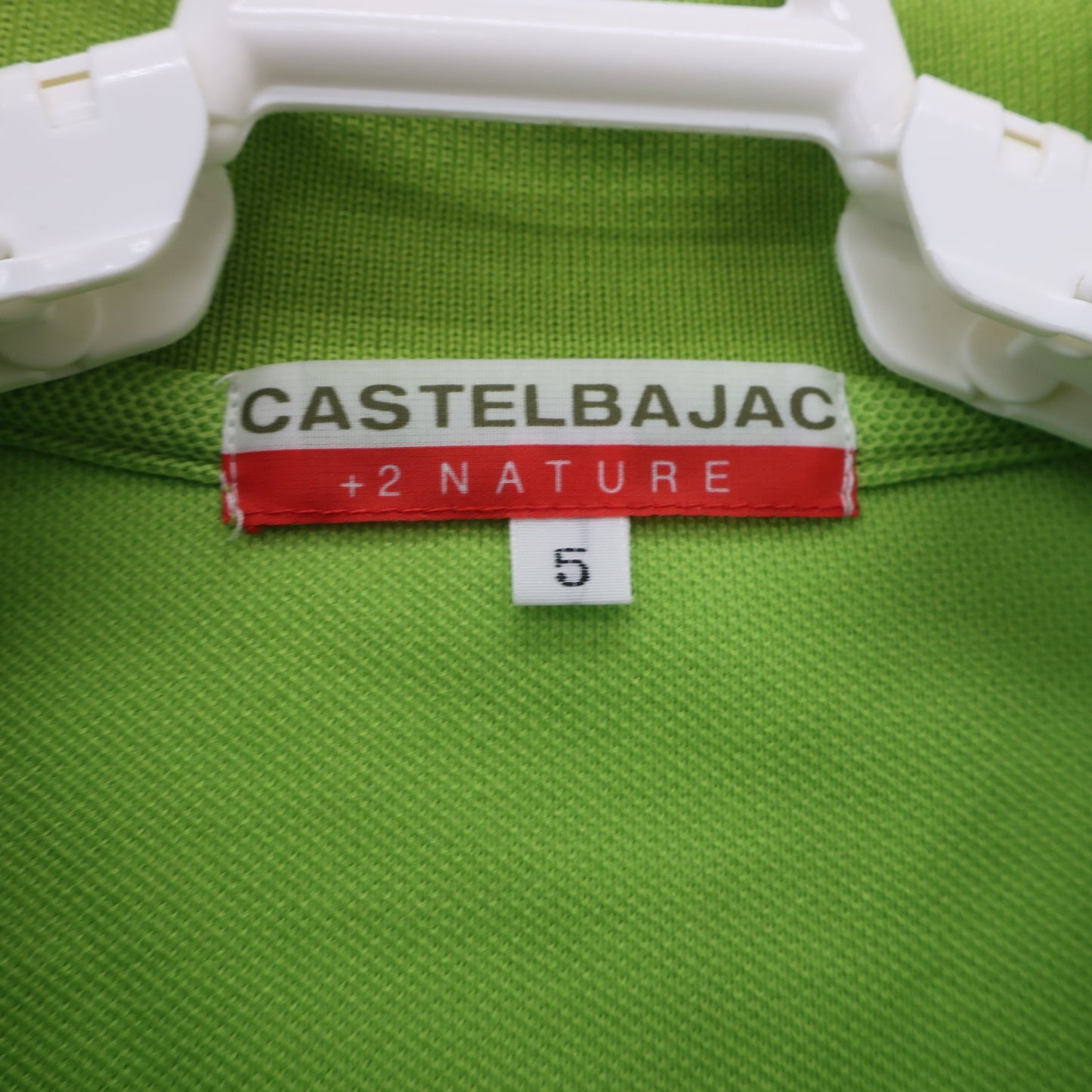 CASTELBAJAC(カステルバジャック) ポロシャツ 黄緑 メンズ 5 N