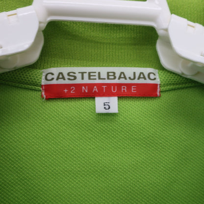 CASTELBAJAC(カステルバジャック) ポロシャツ 黄緑 メンズ 5 N