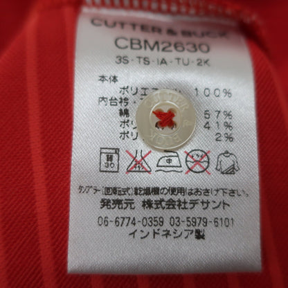 CUTTER&BUCK(カッター＆バック) ポロシャツ 赤ボーダー メンズ 3L N
