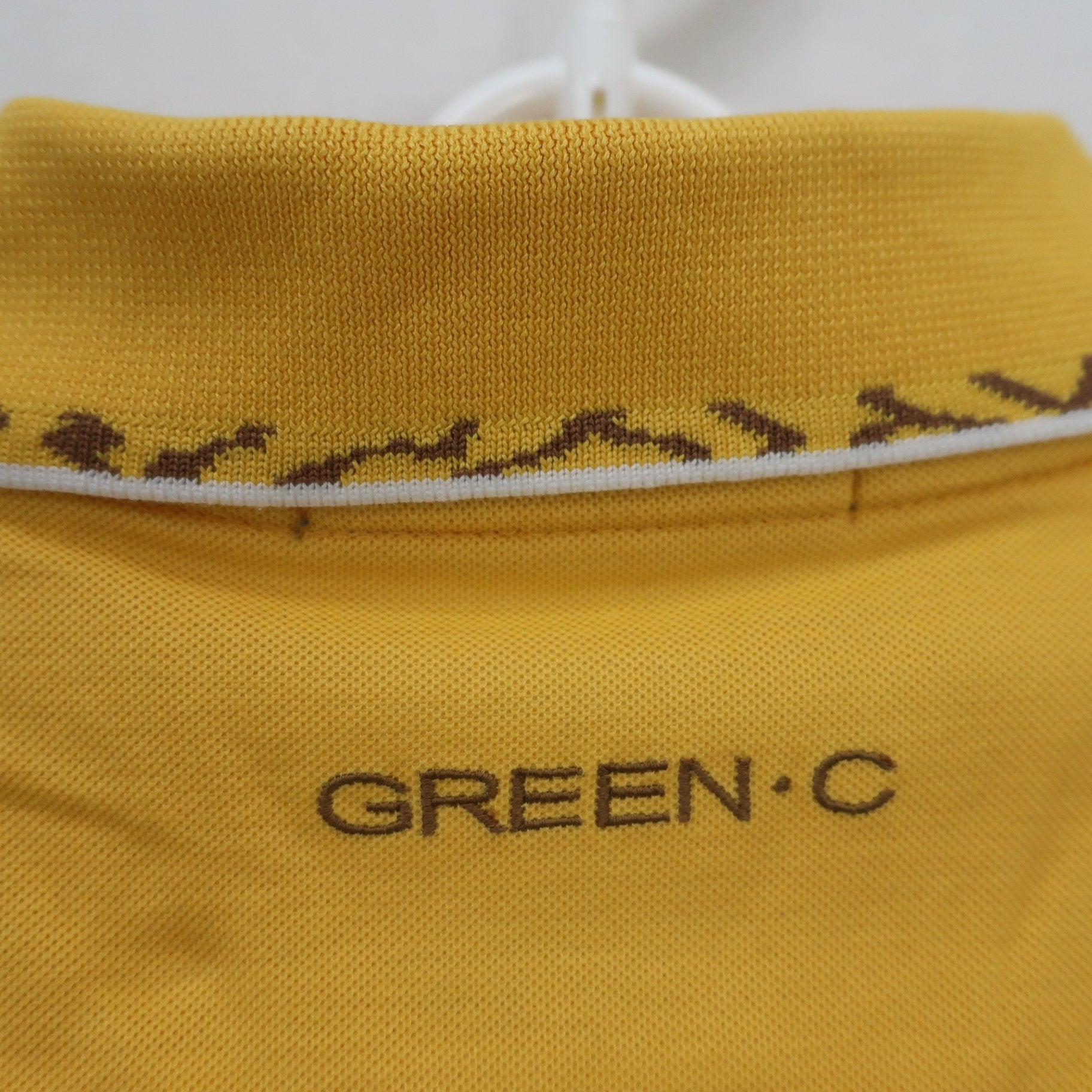 GREEN CLUBS(グリーンクラブス) ポロシャツ 黄色 メンズ 5 A