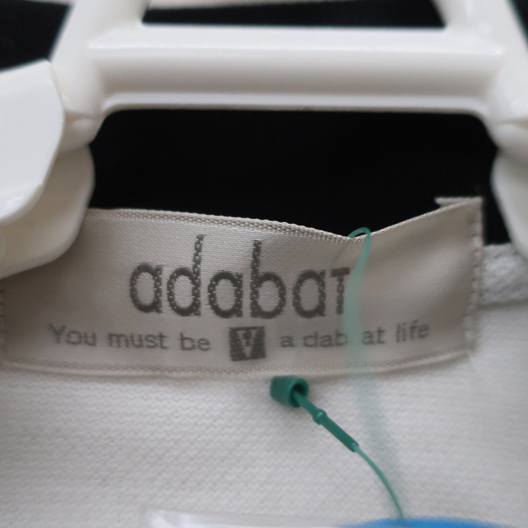 adabat(アダバット) ポロシャツ 白 メンズ 5 N